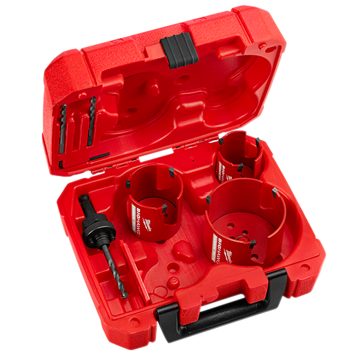 Milwaukee 49-56-9280 7 PC BIG HAWG™ with Carbide Teeth Hole Saw Kit - Edmondson Supply