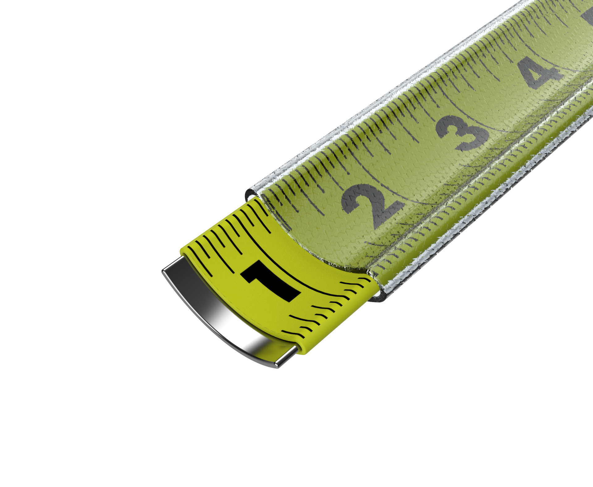 Komelon 416HV 16' x 3/4" The Professional, Chrome Tape Measure - Edmondson Supply