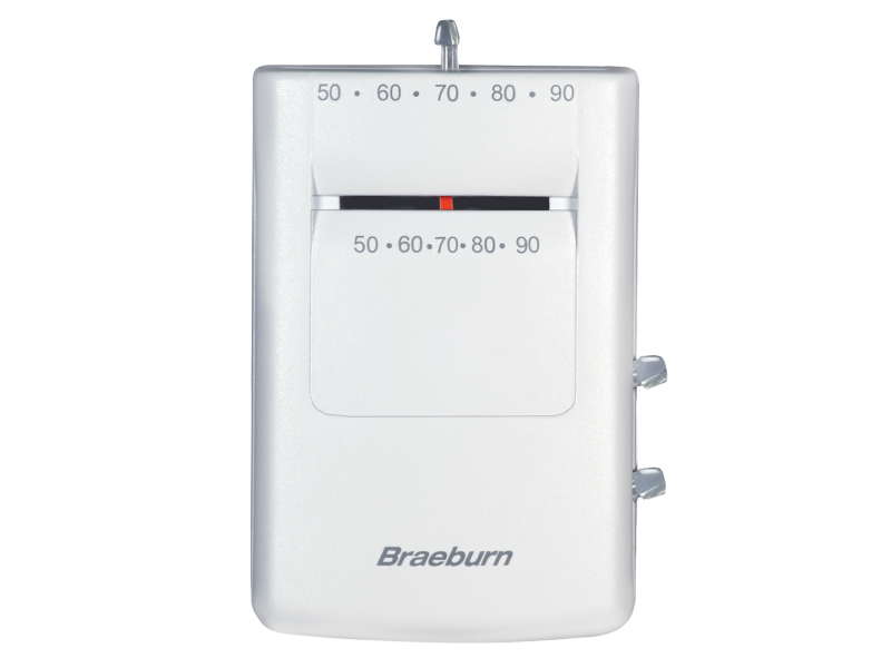 Braeburn 500 1 Heat/1 Cool Mechanical Thermostat - Edmondson Supply