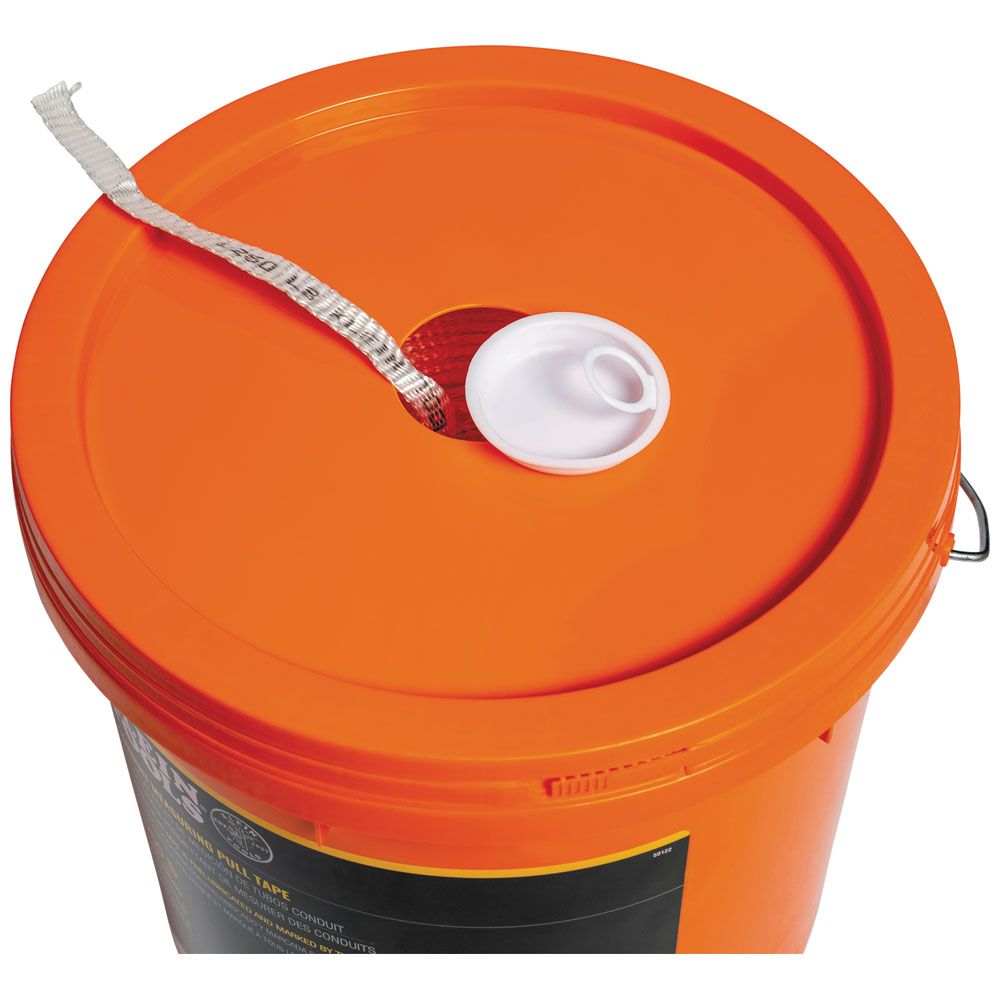 Klein Tools 50122 Conduit Measuring Pull Tape, 1250-Pound x 2000-Foot - Edmondson Supply