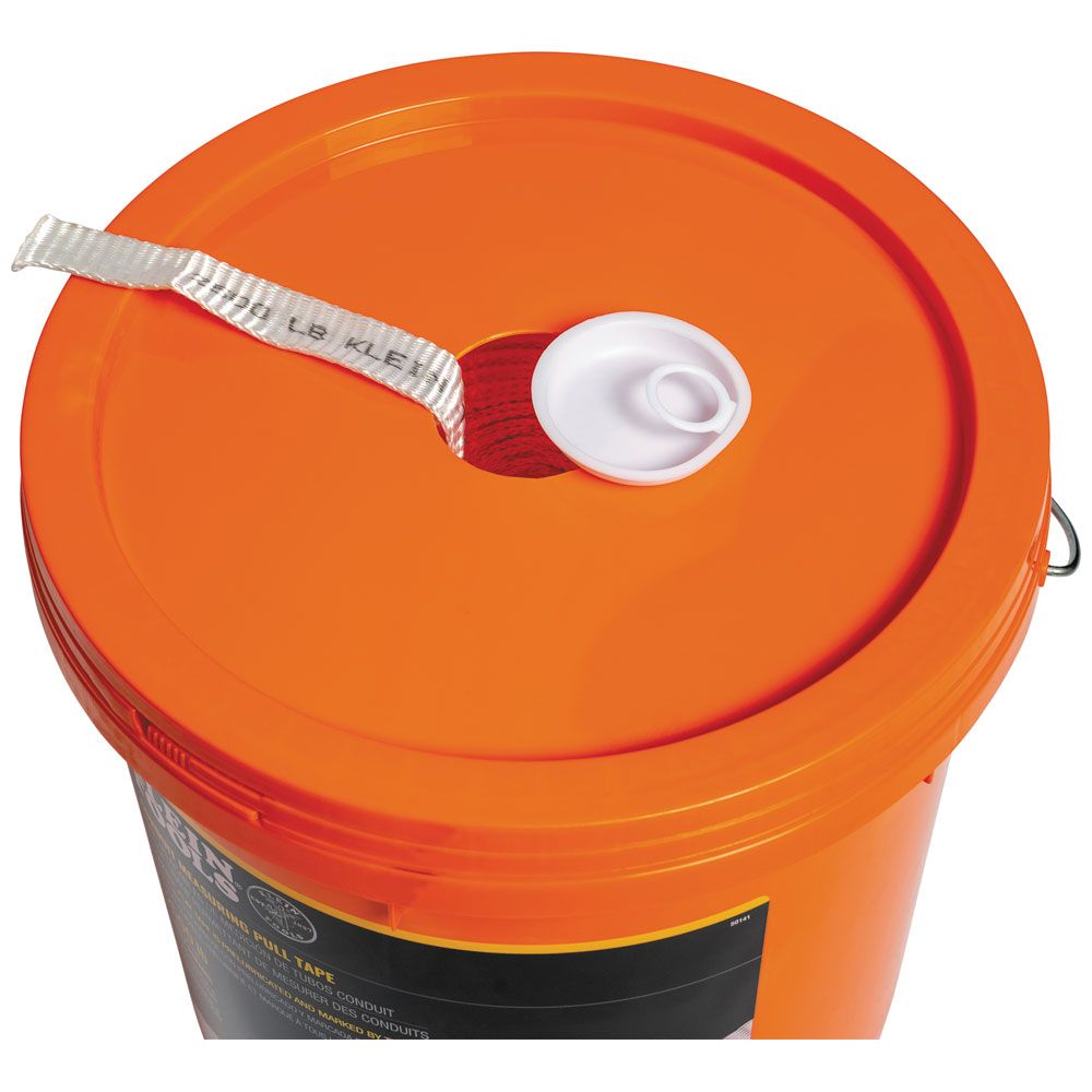 Klein Tools 50141 Conduit Measuring Pull Tape, 2500-Pound x 1000-Foot - Edmondson Supply