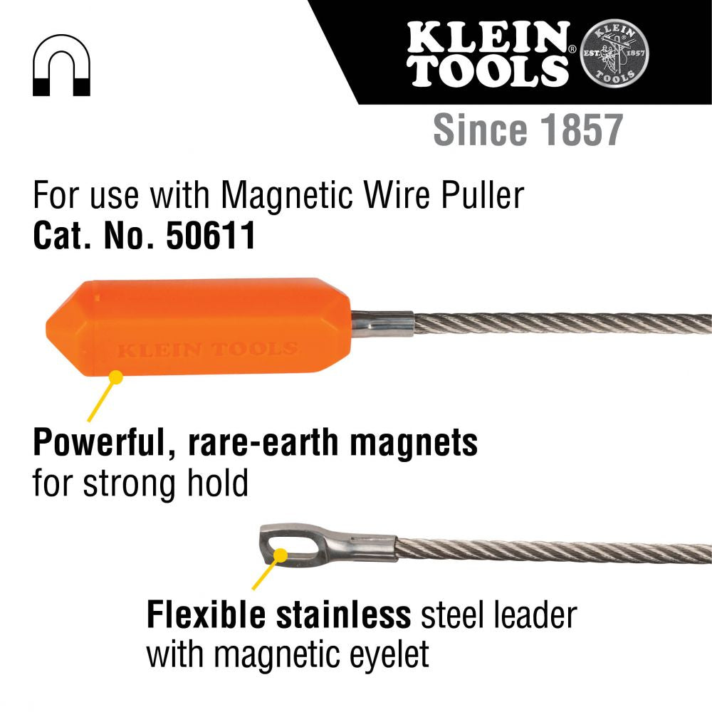 Klein Tools 50611ML Magnetic Wire Puller Replacement Leader - Edmondson Supply