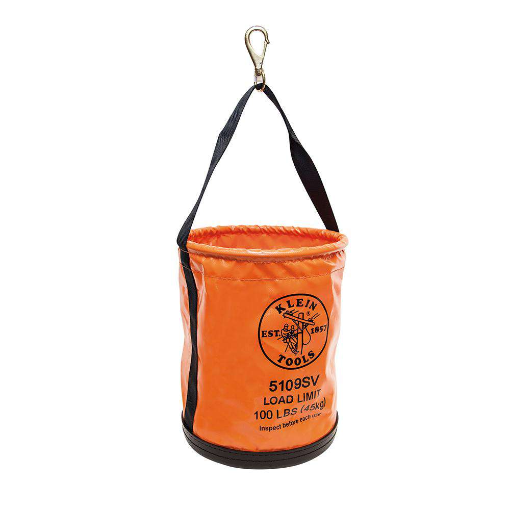 Klein Tools 5109SV Vinyl Bucket with Swivel Snap - Edmondson Supply