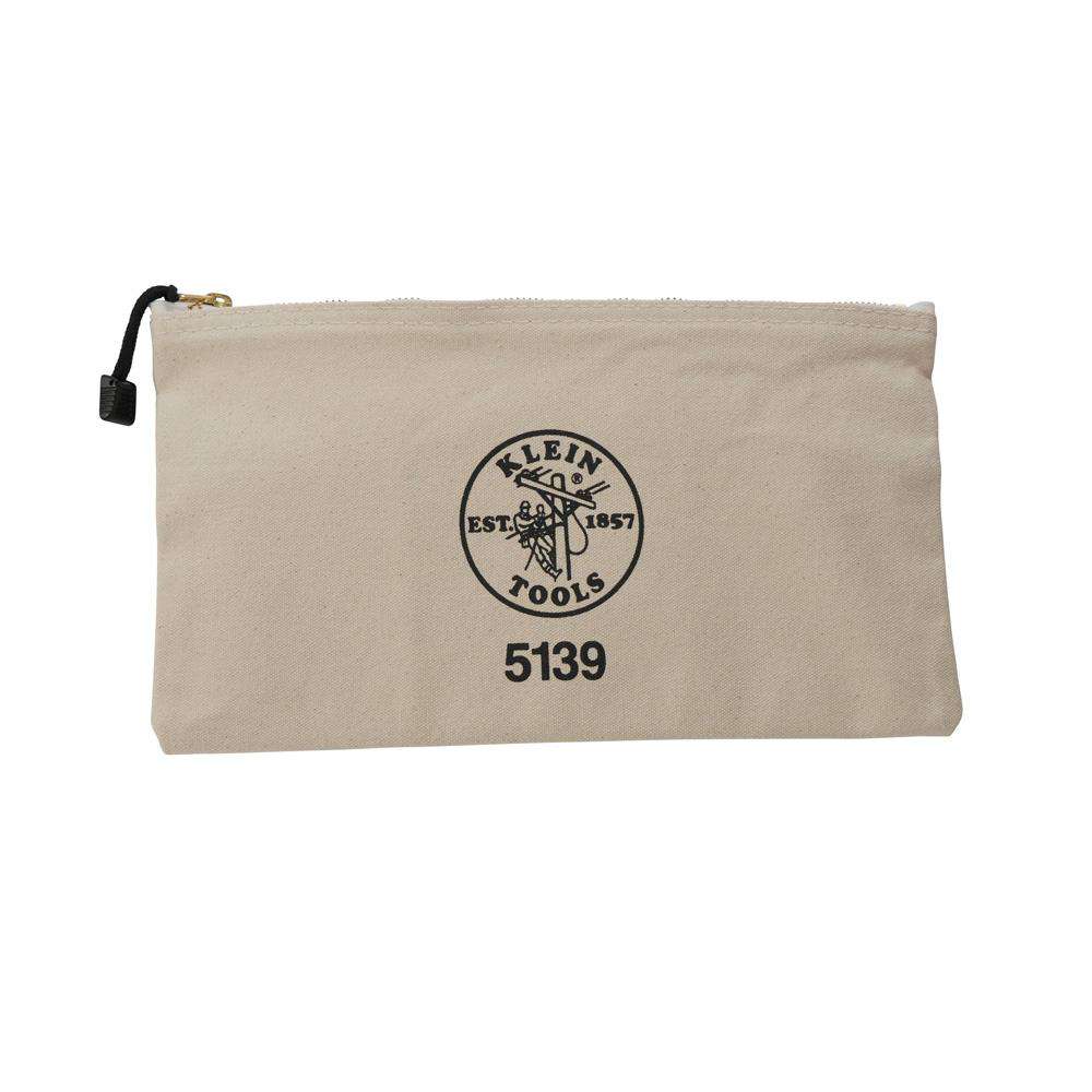 Klein Tools 5139 Canvas Zipper Bag - Edmondson Supply