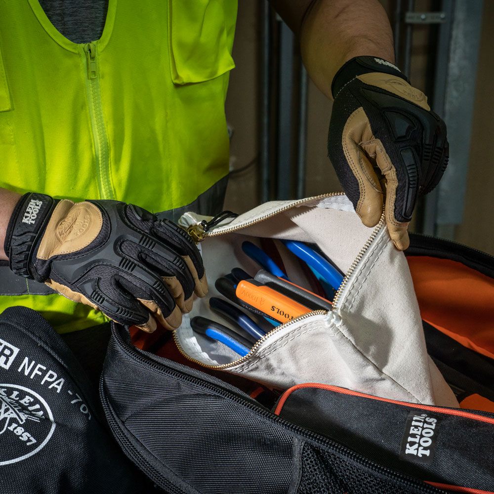 Klein Tools 5139 Canvas Zipper Bag - Edmondson Supply