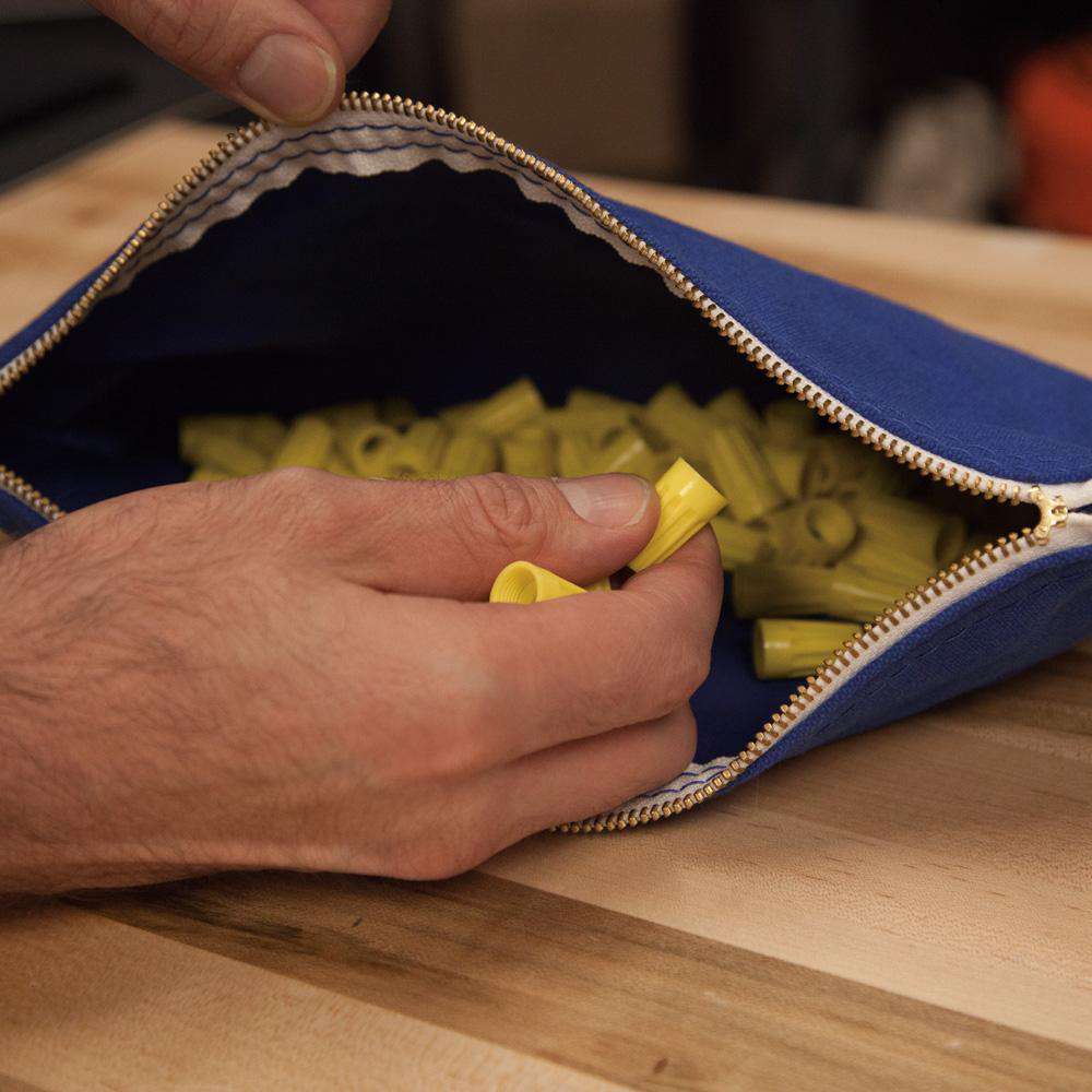 Klein Tools 5140 Canvas Bag 4 Pk Olive/Orange/Blue/Yellow - Edmondson Supply