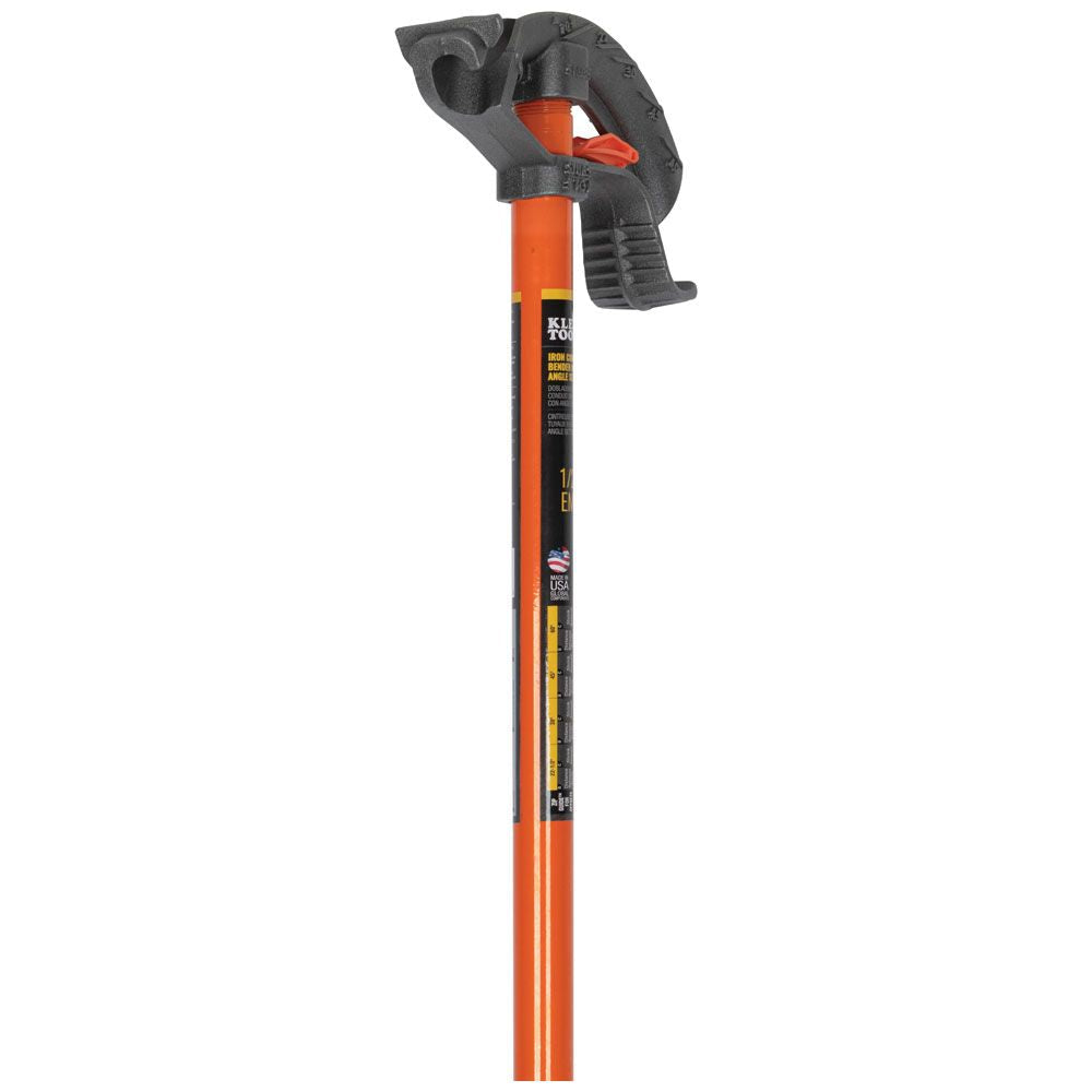 Klein Tools 51604 Iron Conduit Bender Full Assembly, 3/4-Inch EMT with Angle Setter™ - Edmondson Supply