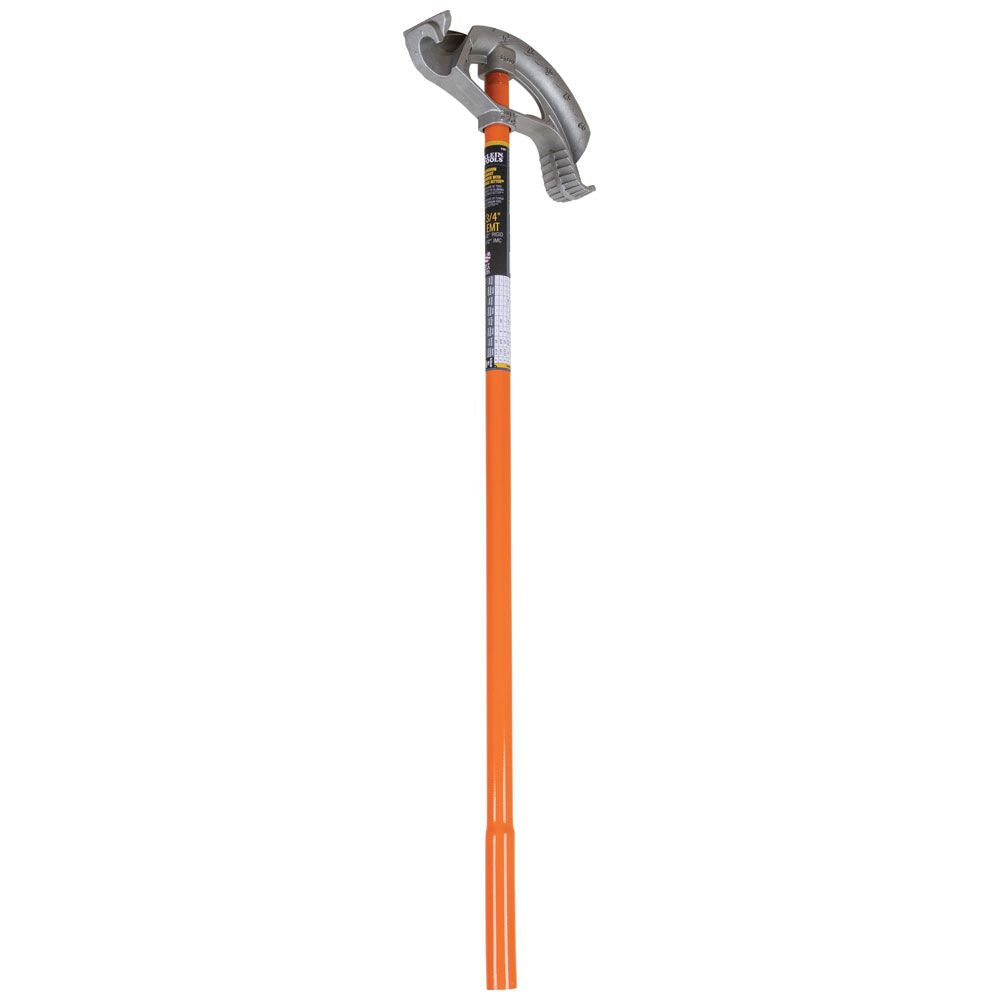Klein Tools 51607 Aluminum Conduit Bender Full Assembly, 3/4-Inch EMT with Angle Setter™ - Edmondson Supply