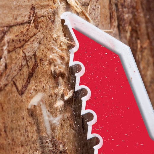 Milwaukee 48-00-5036 SAWZALL® Nail Embedded Wood Blades, 9", 5TPI, 5pk - Edmondson Supply