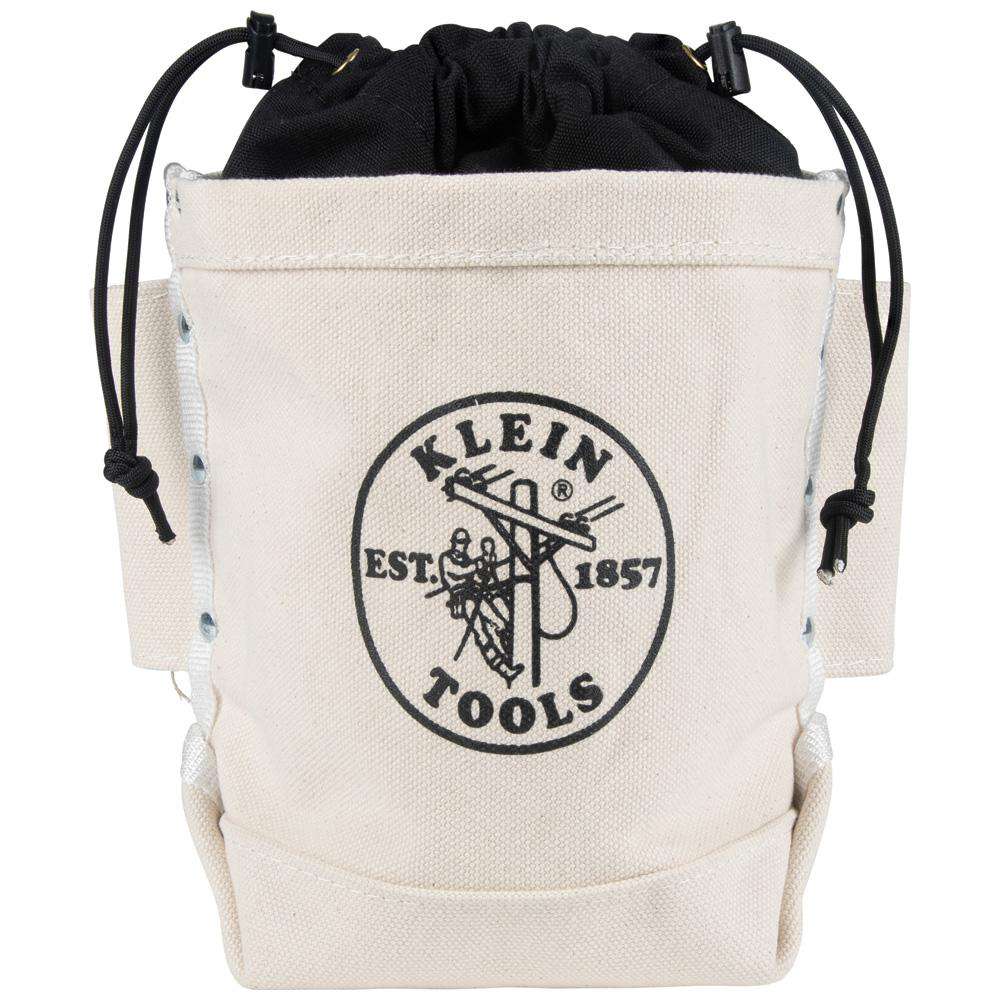 Klein Tools 5416TC Bolt Bag, Top Closing Tool Pouch with Tunnel Connect, 5 x 10 x 9-Inch - Edmondson Supply