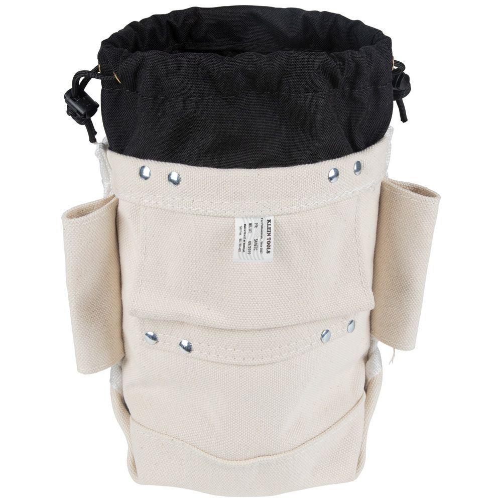 Klein Tools 5416TCP Tool Bag, Extra Tall Top Closing Bolt Bag, 5 x 12 x 9-Inch - Edmondson Supply