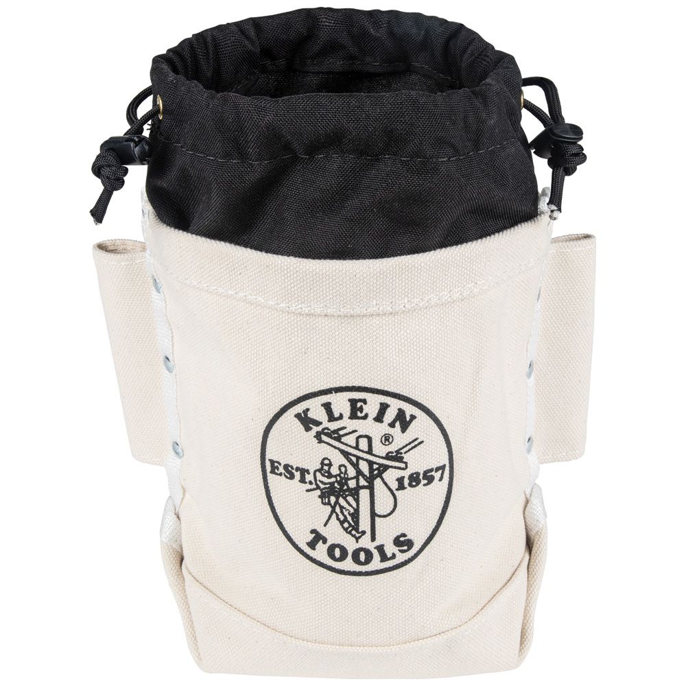 Klein Tools 5416TCP Tool Bag, Extra Tall Top Closing Bolt Bag, 5 x 12 x 9-Inch - Edmondson Supply