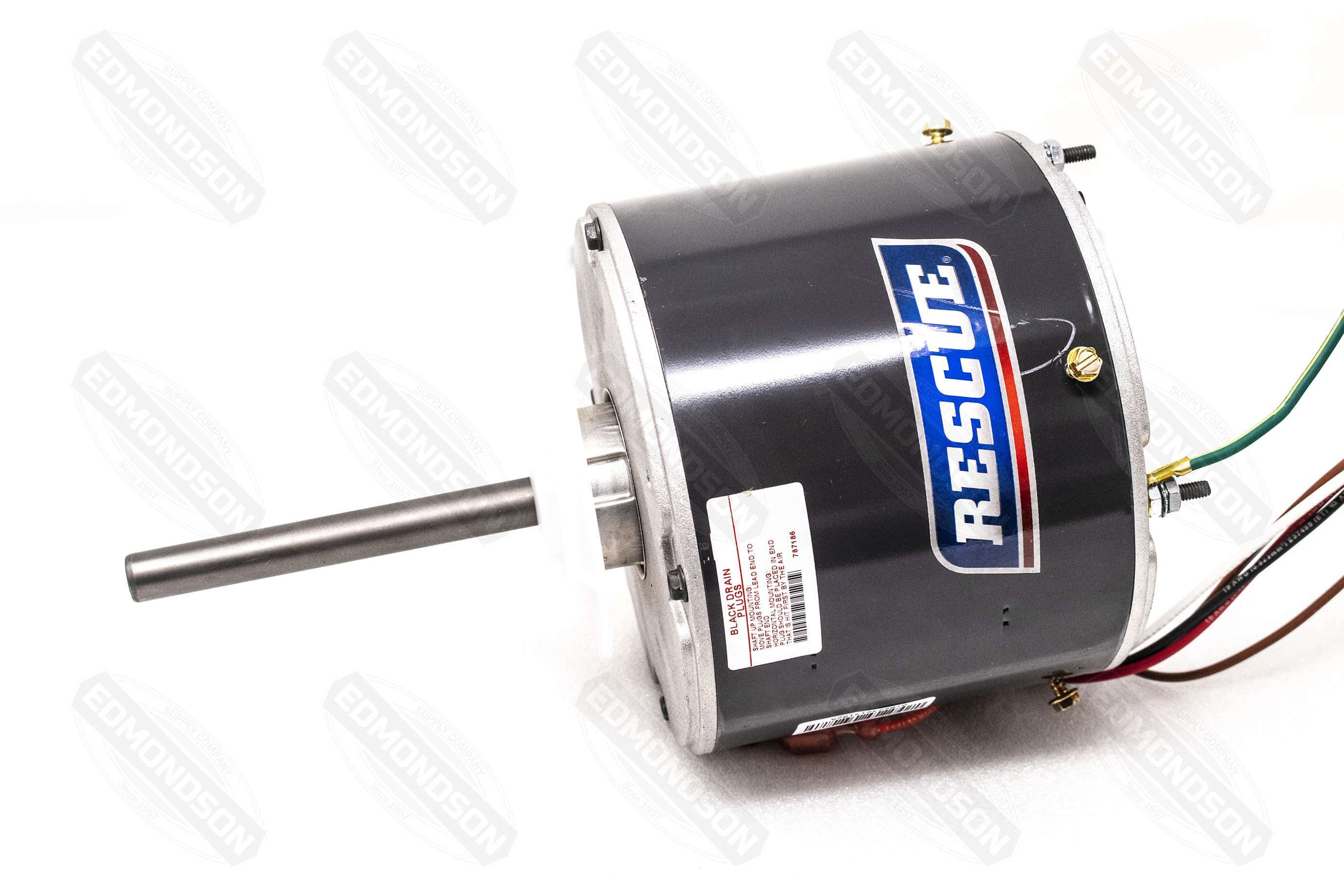 US Motors 5462 Rescue 5.6" Condenser Fan Motor, 208-230V, 1/3-1/6 HP, 1075 RPM - Edmondson Supply