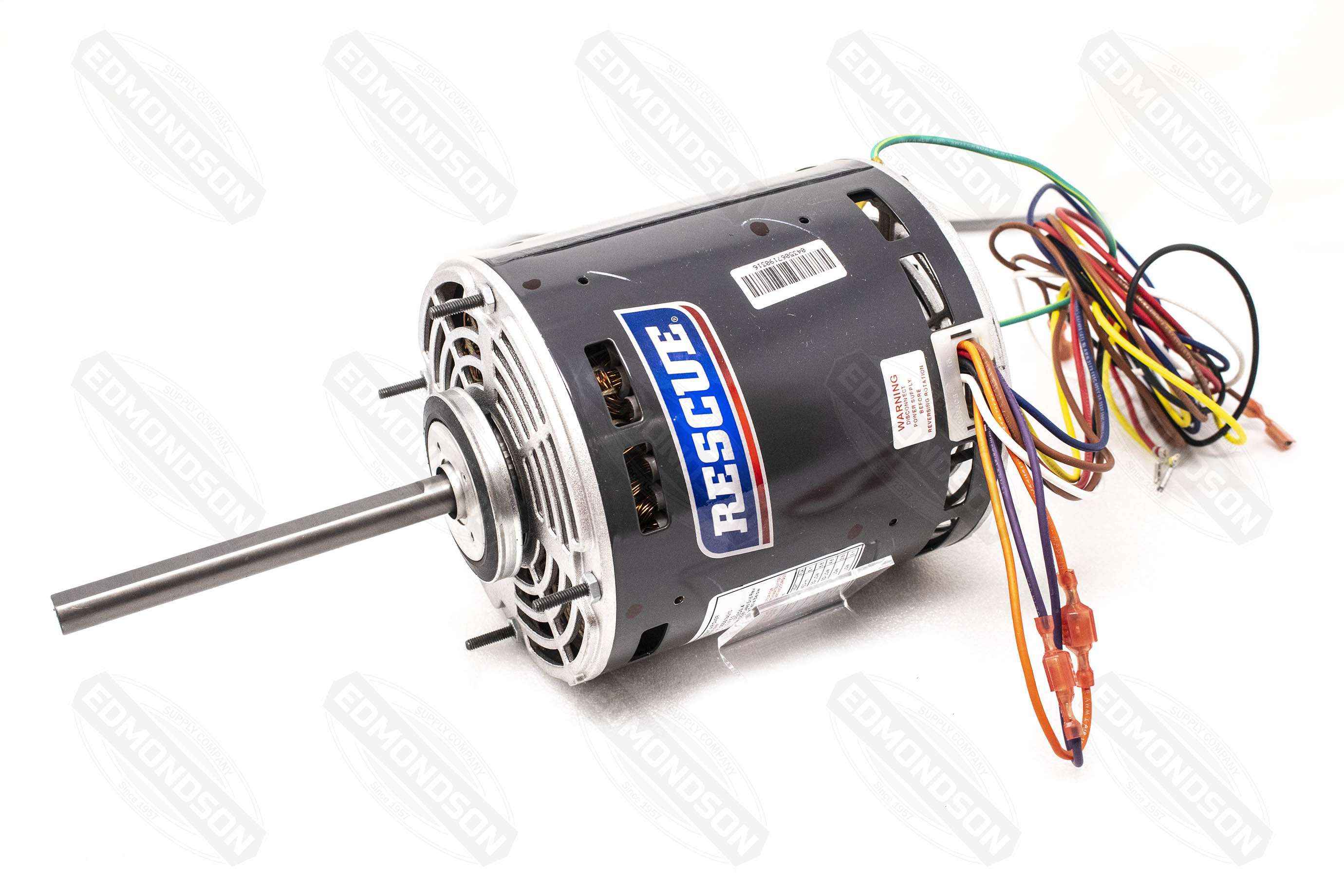 US Motors 5470 Rescue 5.6" Direct Drive Blower Motor, 115V, 3/4-1/5 HP, 1075 RPM - Edmondson Supply