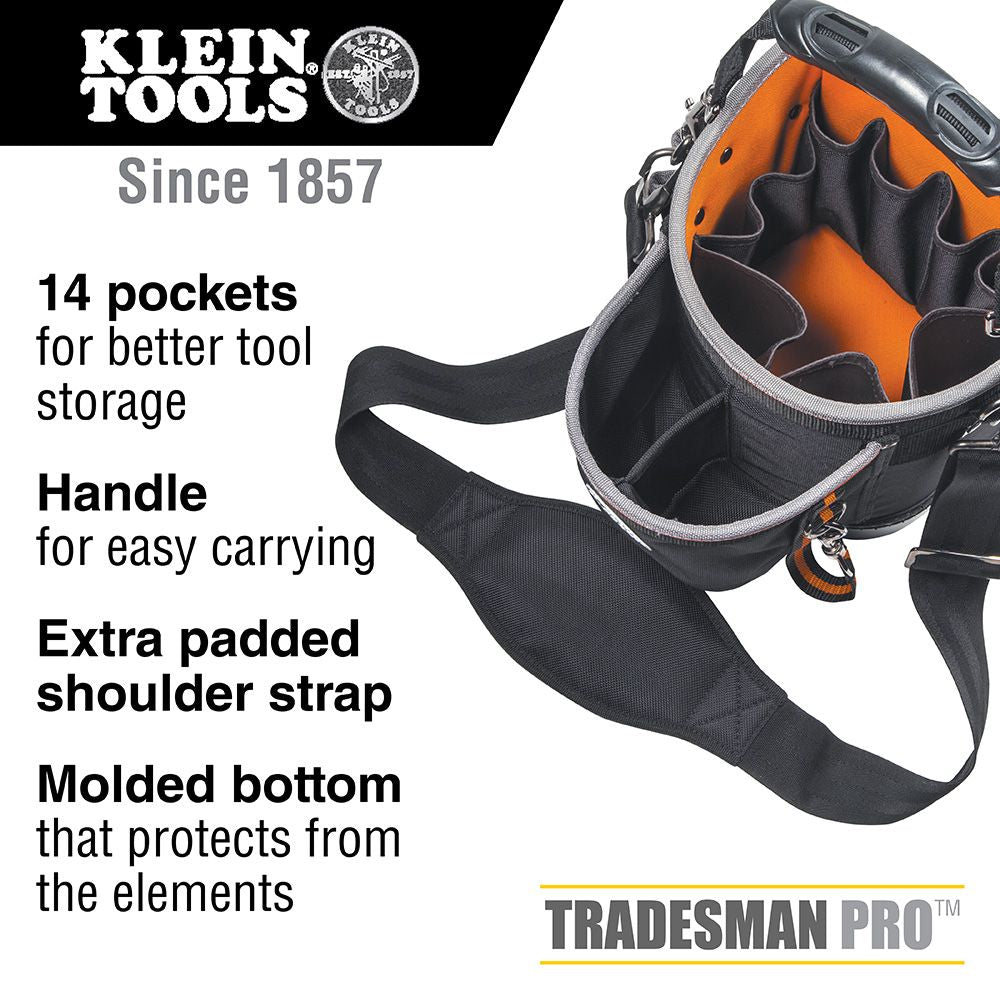 Klein Tools 55419SP-14 Tradesman Pro™ Shoulder Pouch - Edmondson Supply
