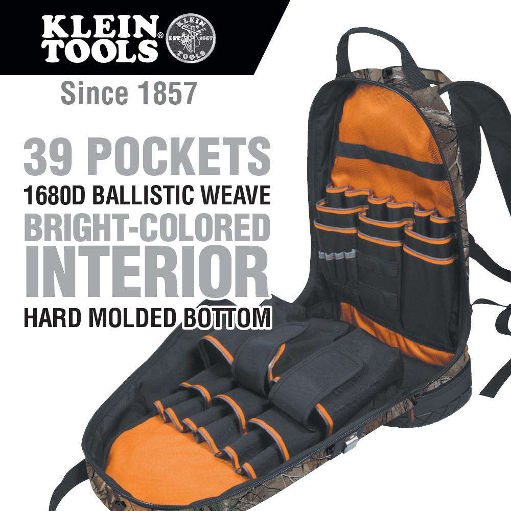 Klein Tools 55421BP-14CAMO Tradesman Pro™ Camo Backpack - Edmondson Supply
