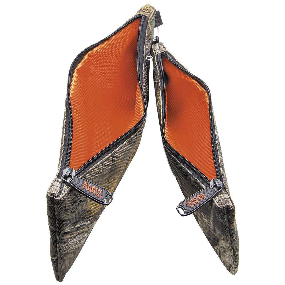 Klein Tools 55560 Camo Zipper Bags, 2-pack - Edmondson Supply