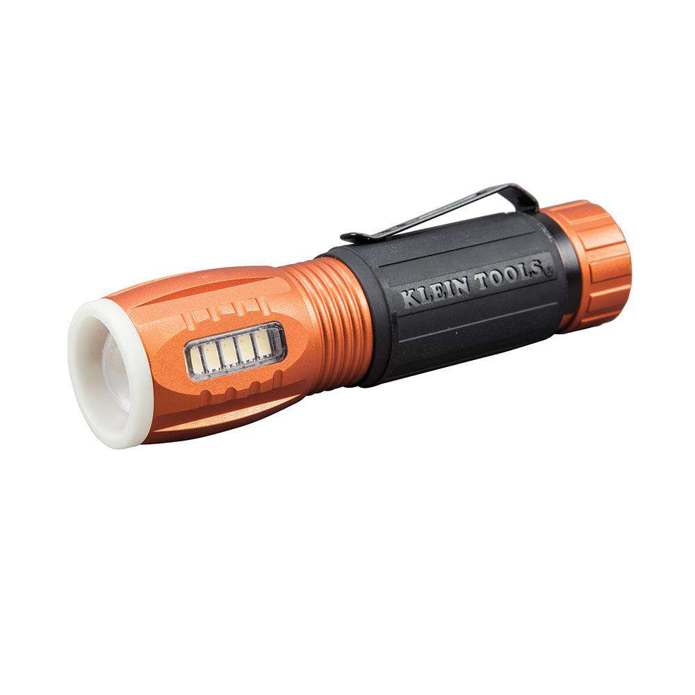 Klein Tools 56028 Flashlight with Worklight - LED Flashlight - Edmondson Supply