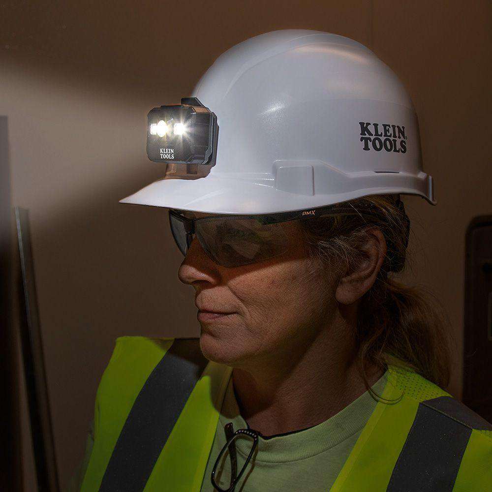 Klein Tools 56062 Rechargeable Headlamp and Worklight, 300 Lumens All-Day Runtime - Edmondson Supply