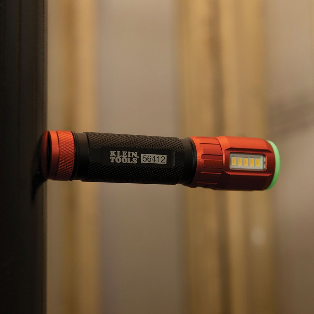 Klein Tools 56412 Rechargeable LED Flashlight with Worklight - Edmondson Supply