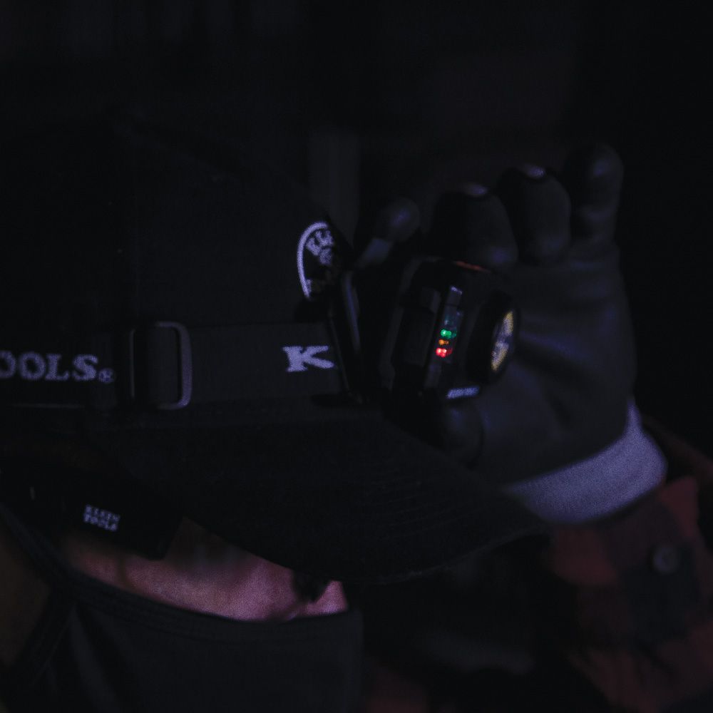 Klein Tools 56414 Rechargeable 2-Color LED Headlamp with Adjustable Strap - Edmondson Supply