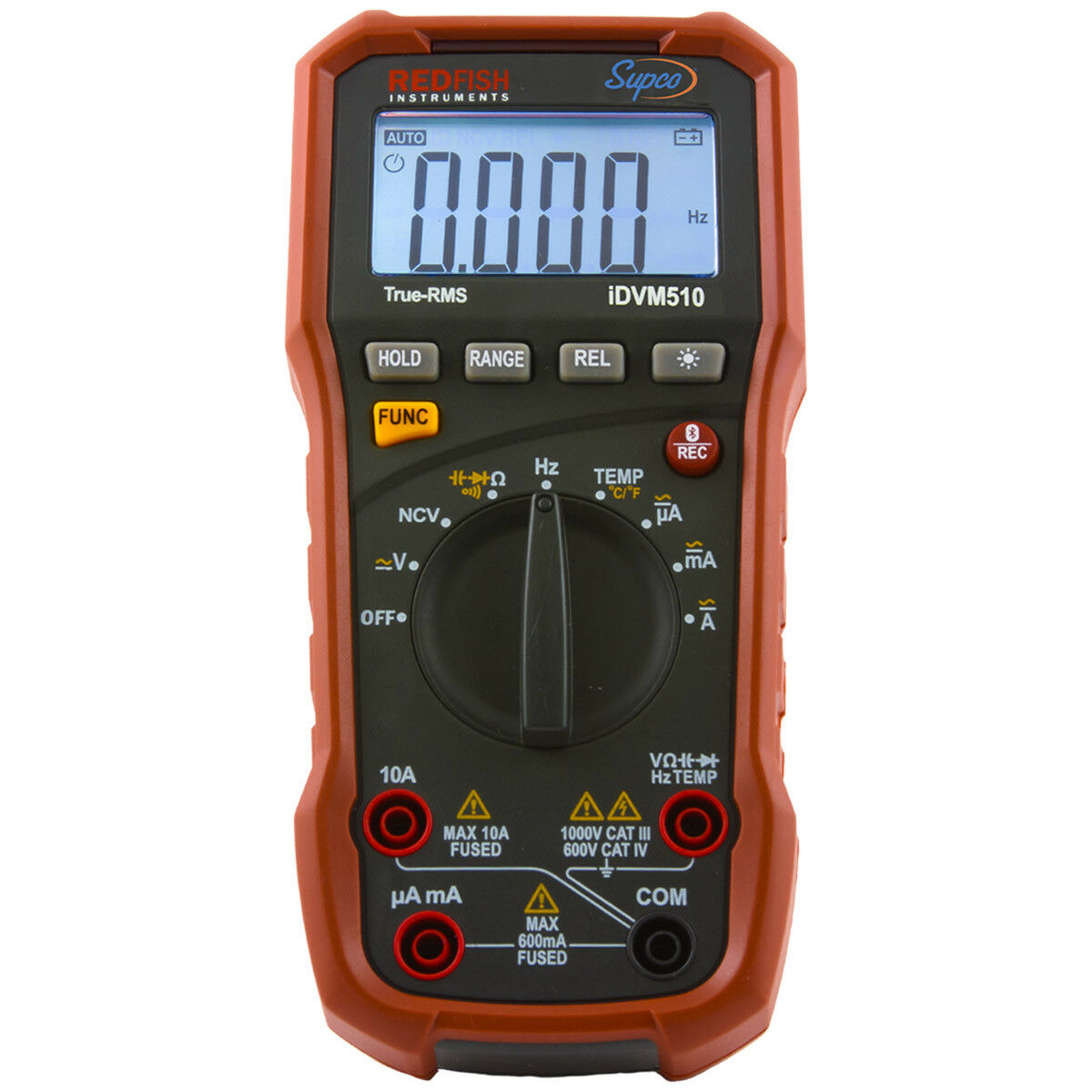 Supco Redfish iDVM510 TechLink™ Wireless Multimeter - Edmondson Supply