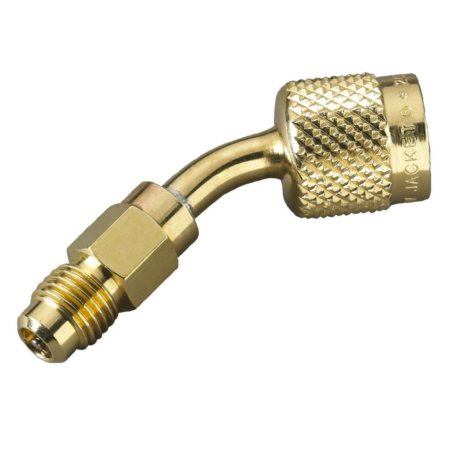 Yellow Jacket 19173 45° R-410A 5/16" Fem Quick Coupler X 1/4" Male Flare - Edmondson Supply