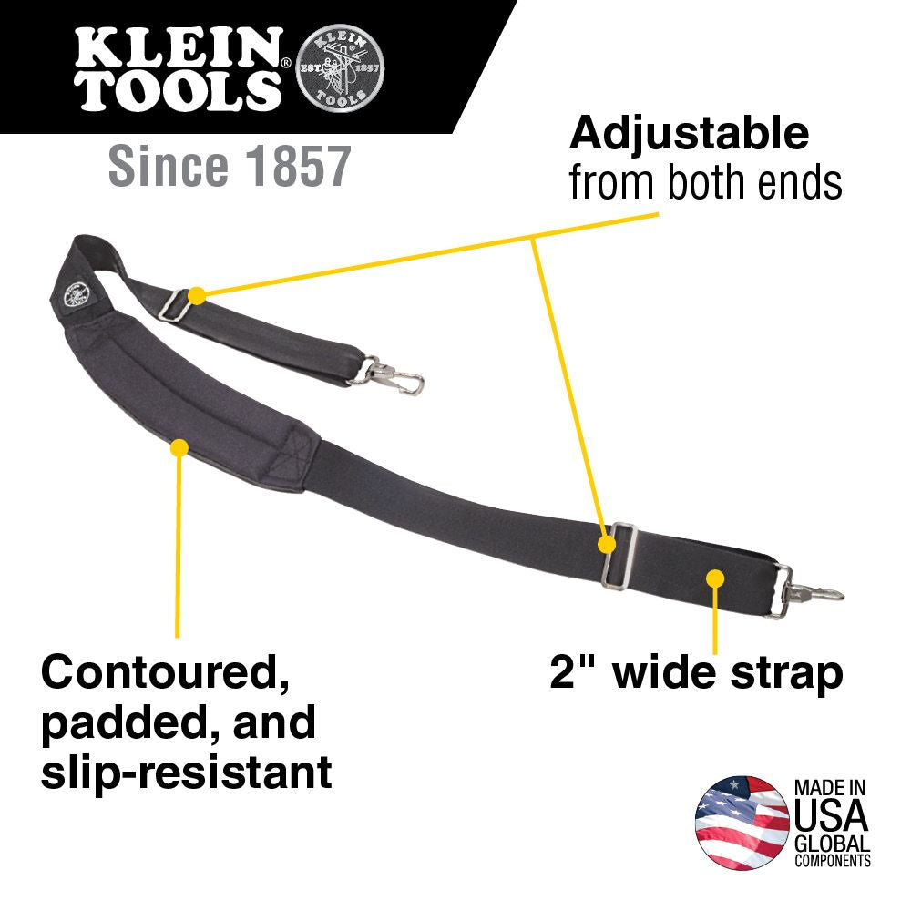 Klein Tools 58889 Padded Adjustable Shoulder Strap - Edmondson Supply