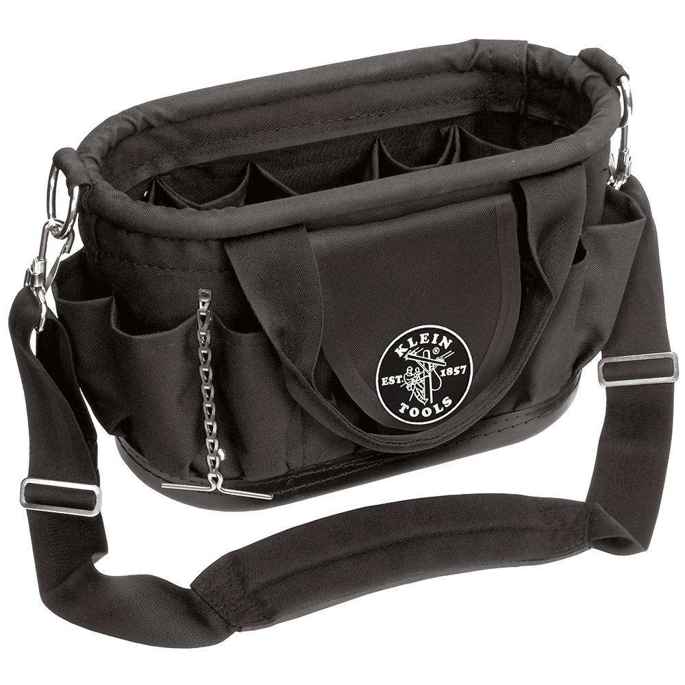 Klein Tools 58890 17 Pocket Tool Tote with Shoulder Strap - Edmondson Supply