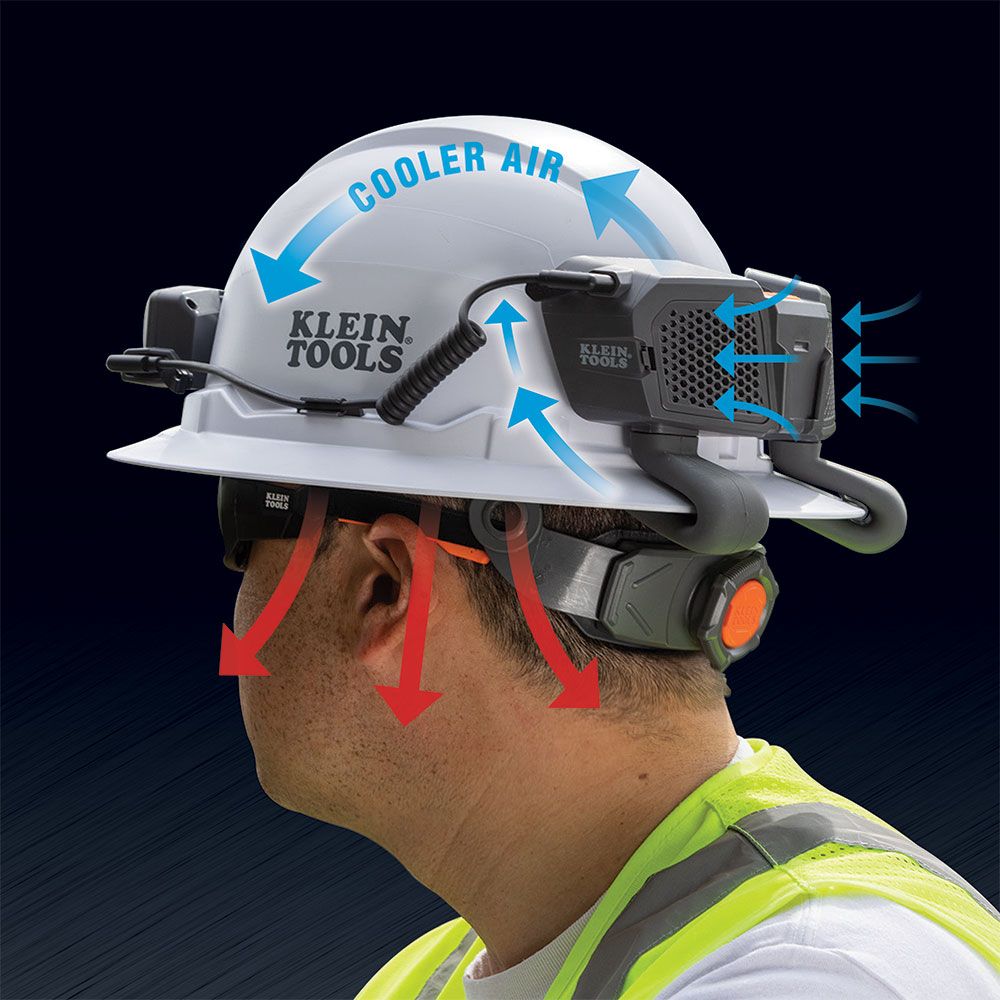 Klein Tools 60155 Cooling Fan for Hard Hat and Safety Helmet - Edmondson Supply