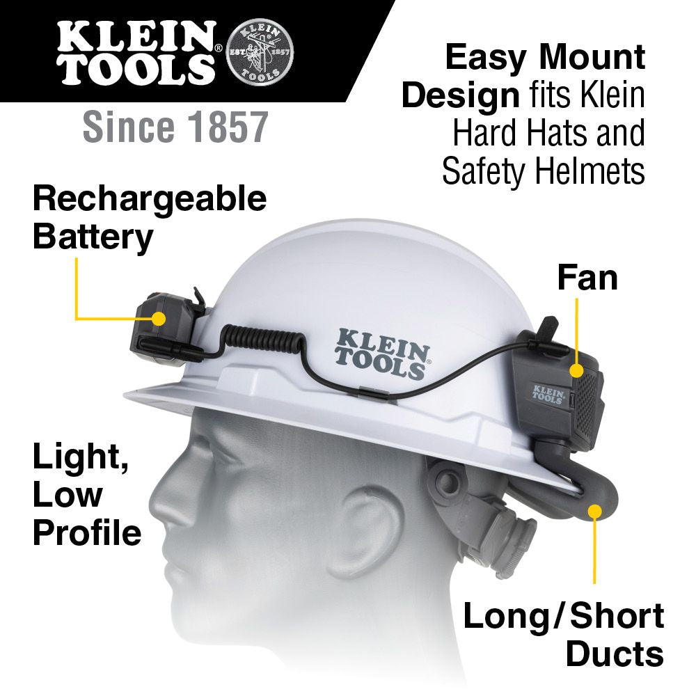 Klein Tools 29025 Modular Battery for Klein Tools Cat. No. 60155 Hard Hat Cooling Fan - Edmondson Supply