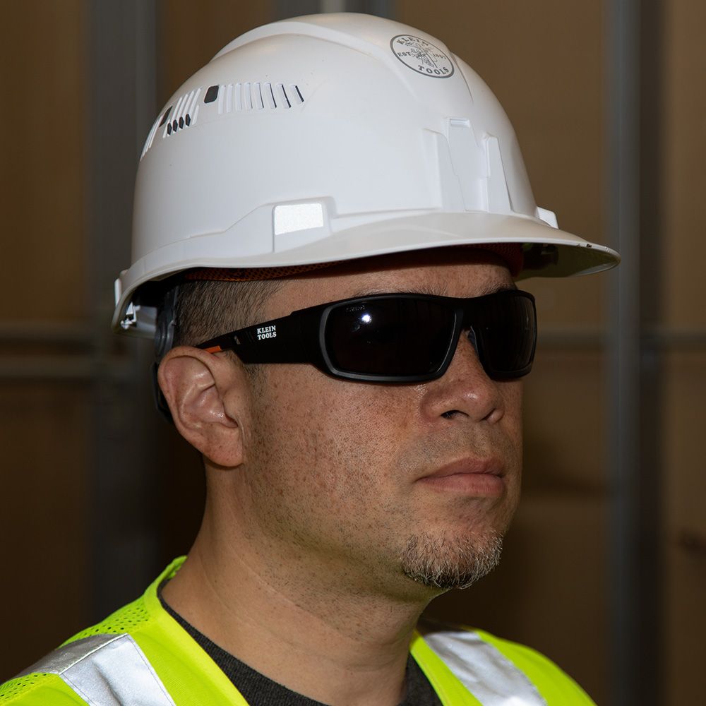 Klein Tools 60164 Professional Safety Glasses, Full Frame, Gray Lens - Edmondson Supply