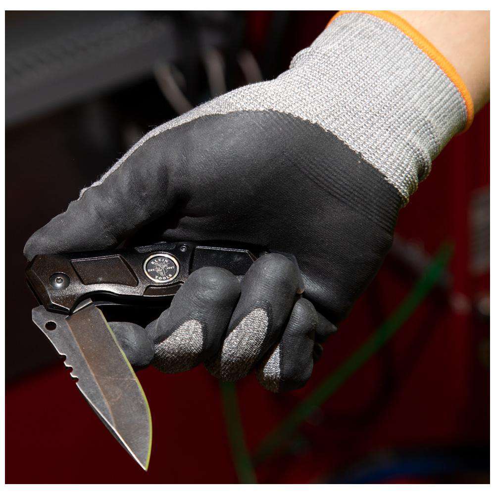 Klein Tools 60185 Work Gloves, Cut Level 2, Touchscreen, Large, 2-Pair - Edmondson Supply