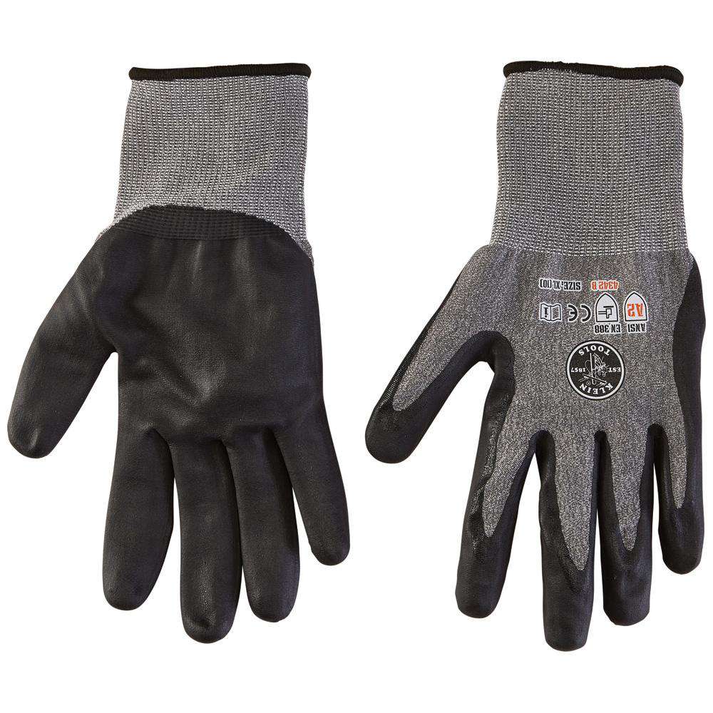 Klein Tools 60197 Work Gloves, Cut Level 2, Touchscreen, X-Large, 2-Pair - Edmondson Supply