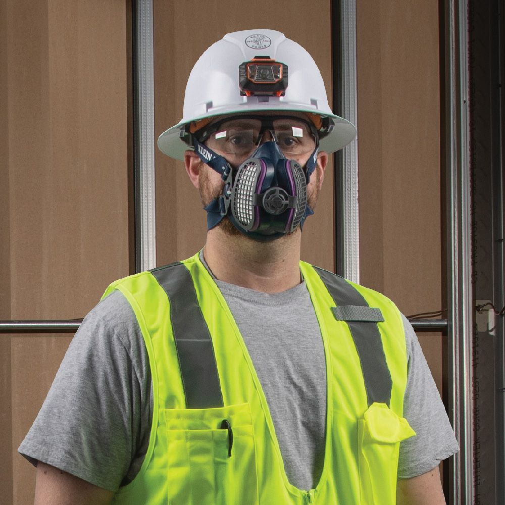 Klein Tools 60246 P100 Half-Mask Respirator, S/M - Edmondson Supply