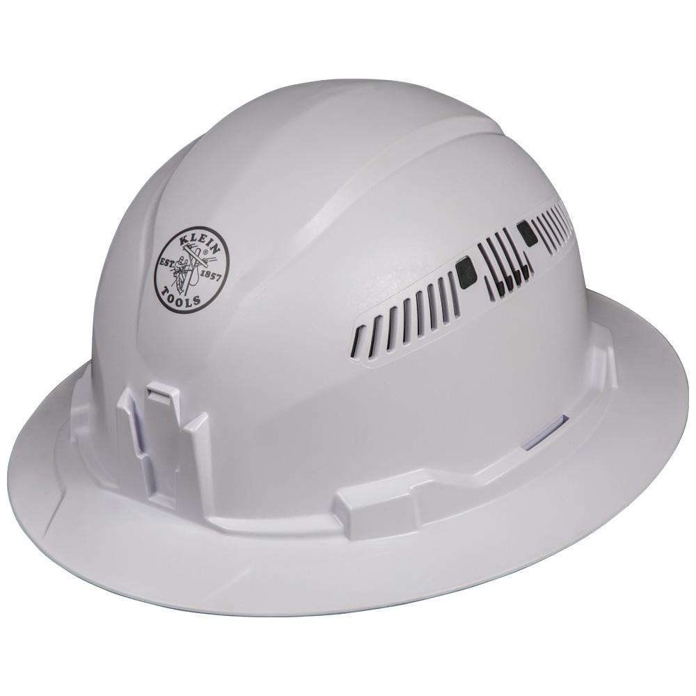 Klein Tools 60401 Hard Hat, Vented, Full Brim Style - Edmondson Supply