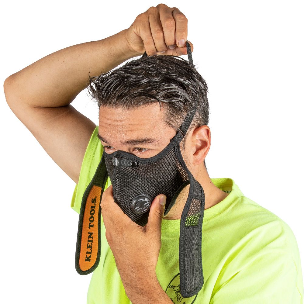 Klein Tools 60442 Reusable Face Mask with Replaceable Filters - Edmondson Supply
