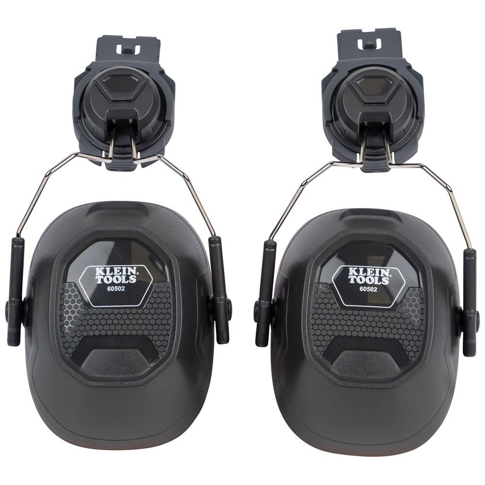 Klein Tools 60502 Hard Hat Earmuffs, Full Brim Style - Edmondson Supply