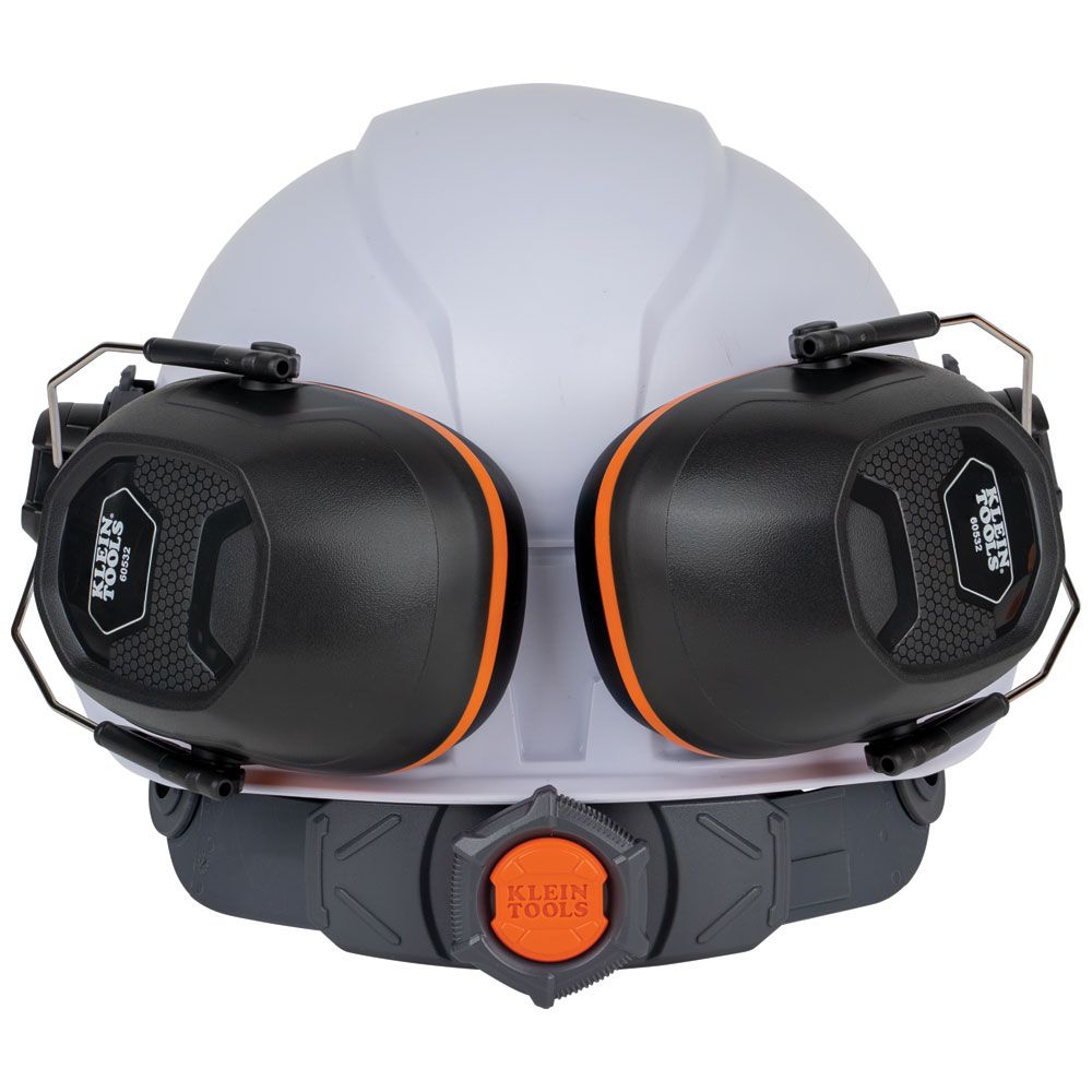 Klein Tools 60532 Hard Hat Earmuffs for Cap Style and Safety Helmets - Edmondson Supply