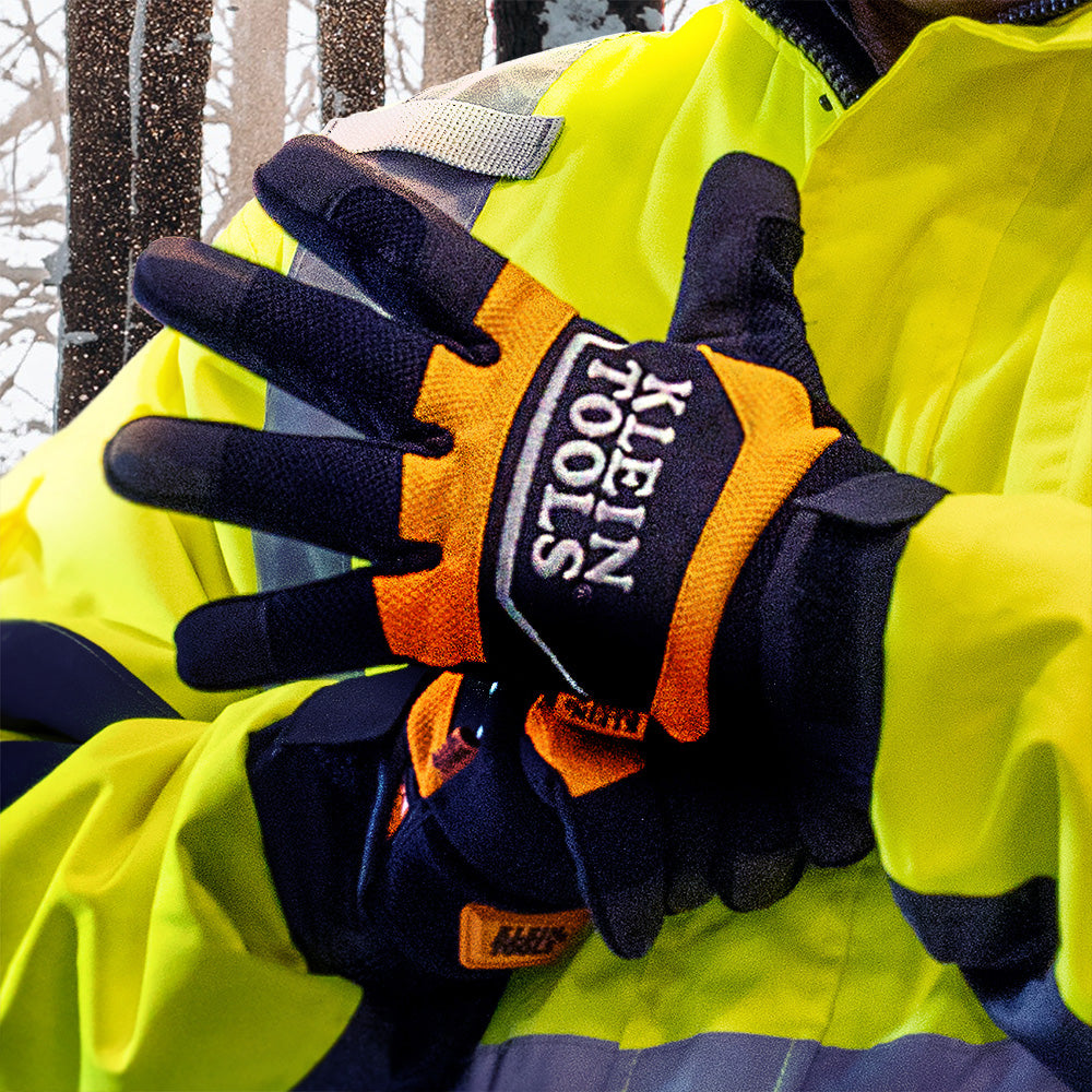 Klein Tools 60618 Winter Thermal Gloves, S - Edmondson Supply