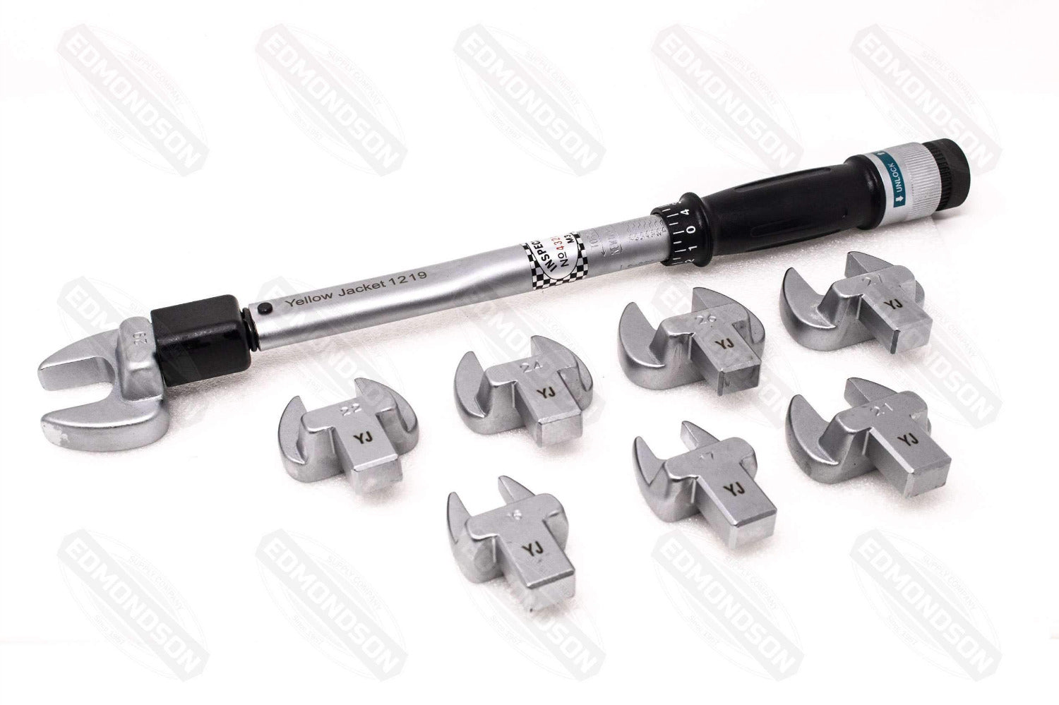 Ritchie Yellow Jacket 60652 Eight Head Precision Torque Wrench Kit - Edmondson Supply