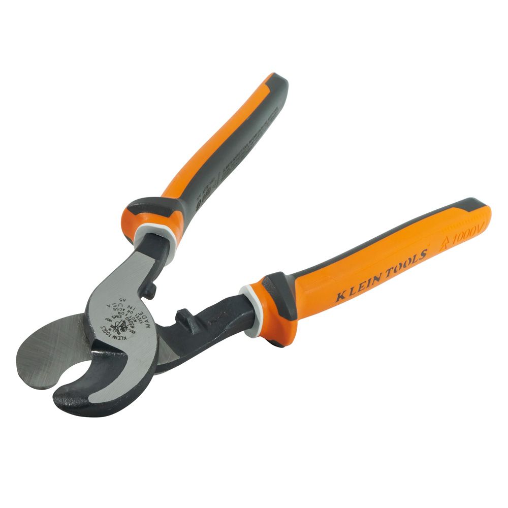 Klein Tools 63050-EINS Electricians Cable Cutter, Insulated, High-Leverage - Edmondson Supply