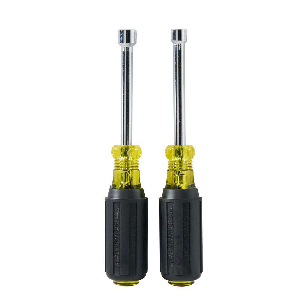 Klein Tools 630M Magnetic Nut Driver Set 3-Inch Shafts 2-Piece - Edmondson Supply