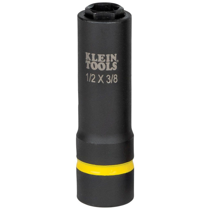 Klein Tools 66060 2-in-1 Impact Socket Set, 6-Point, 6-Piece