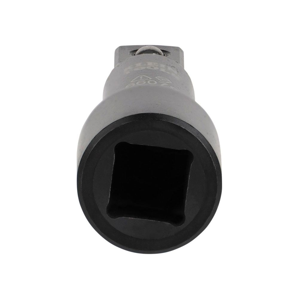 Klein Tools 66078 Flip Impact Socket Adapter, Large, 1/2 to 1/2-Inch - Edmondson Supply