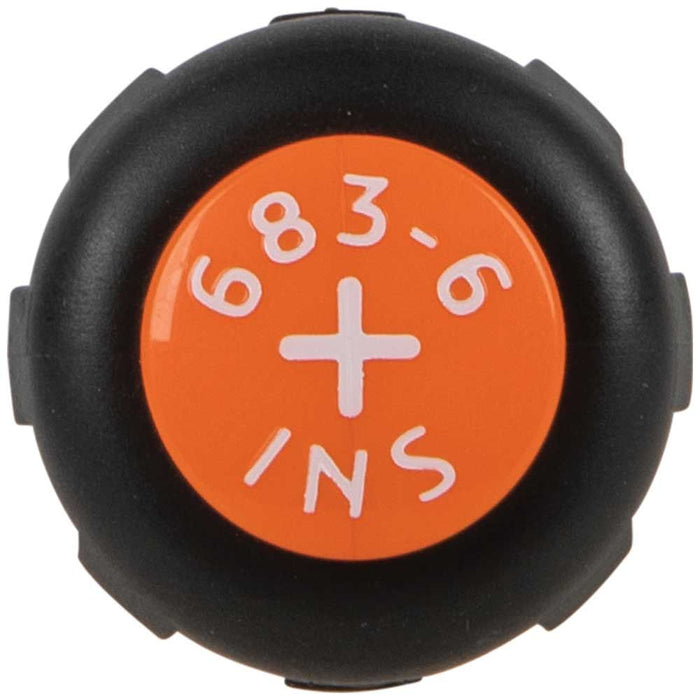 Klein Tools 6836INS Insulated Screwdriver, #2 Phillips Tip, 6-Inch Round Shank