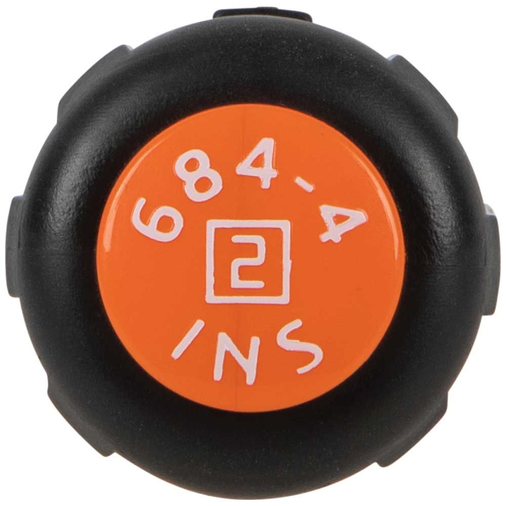 Klein Tools 6834INS Insulated Screwdriver, #2 Phillips Tip, 4-Inch Round Shank - Edmondson Supply