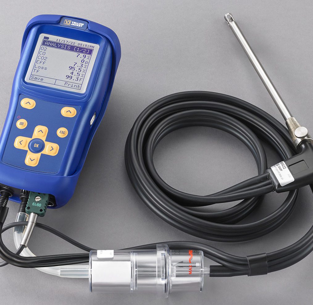 Yellow Jacket 68601 Combustion Analyzer (CA502) - Edmondson Supply