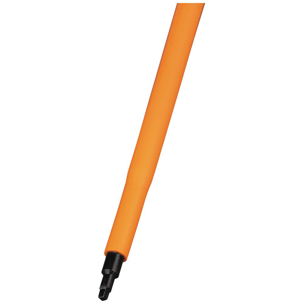 Klein Tools 6886INS Insulated Screwdriver, #1 Square Tip, 6-Inch Shank - Edmondson Supply