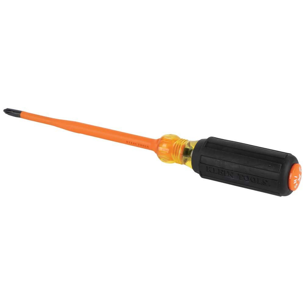 Klein Tools 6936INS Slim-Tip 1000V Insulated Screwdriver, #2 Phillips, 6-Inch - Edmondson Supply